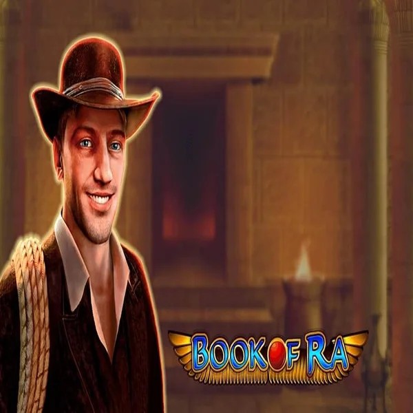 Book of Ra casino game by Greentube – featured logo at Slotoro Casino
