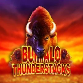 Buffalo Thunderstacks logo by Amatic Industries at Slotoro Casino