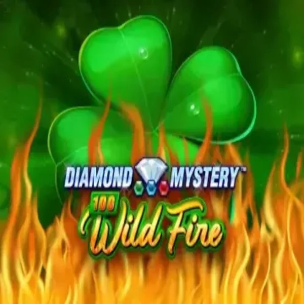 Diamond Mystery 100 Wild Fire slot visual from Greentube available on slotorocasino.eu