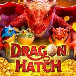 Official Slots logo: Dragon Hatch by PG Soft at Slotoro Casino