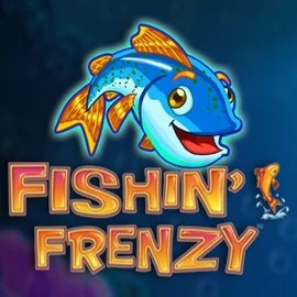 Fishin Frenzy online game logo by Blueprint Gaming on slotorocasino.eu
