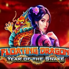 Floating Dragon Year of the Snake slot icon by Pragmatic Play, available at Slotoro Casino