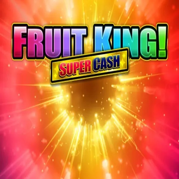 Fruit King Super Cash slot logo by Greentube at Slotoro Casino