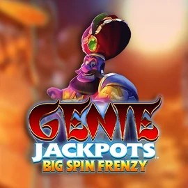 Genie Jackpots: Big Spin Frenzy game by Blueprint Gaming – logo hosted on Slotoro Casino