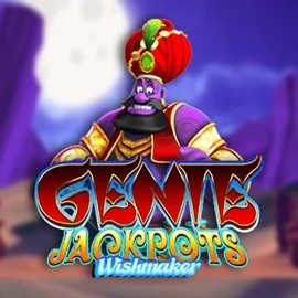 Genie Jackpots Wishmaker logo by Blueprint Gaming at Slotoro Casino