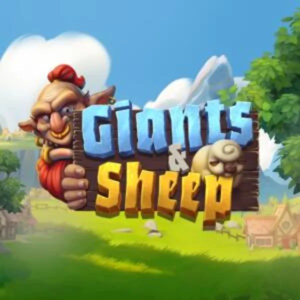 Official Slots logo: Giants and Sheep by Relax Gaming at Slotoro Casino