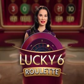 Lucky 6 Roulette logo by Pragmatic Play at Slotoro Casino