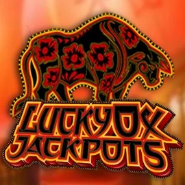 Official Jackpots logo: Lucky Ox Jackpots by Rival at Slotoro Casino