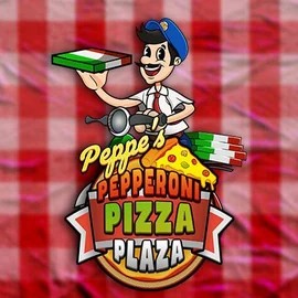 Enjoy Peppe’s Pepperoni Pizza Plaza by Pragmatic Play – logo hosted on slotorocasino.eu