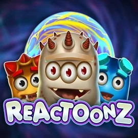Official Slots logo: Reactoonz by Play'n GO at Slotoro Casino