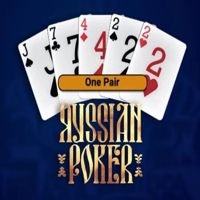 Russian Poker logo by OneTouch Games at Slotoro Casino