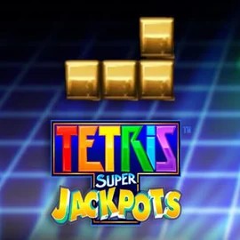 Jackpots logo of Tetris Super Jackpots from WMS at Slotoro Casino