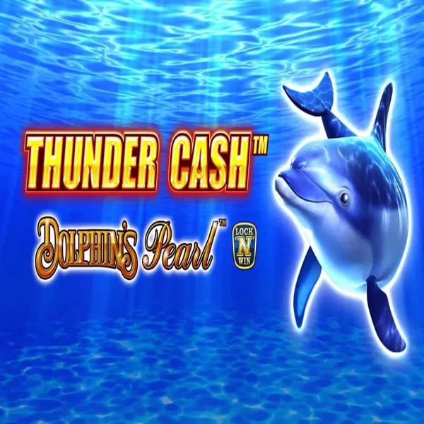 Official Slots logo: Thunder Cash Dolphins Pearl by Novomatic at Slotoro Casino