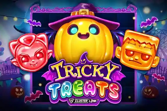 Tricky Treats logo by Push Gaming Slotoro Casino