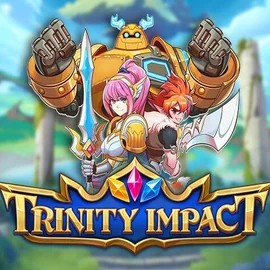 Trinity Impact slot logo by Play'n GO at Slotoro Casino